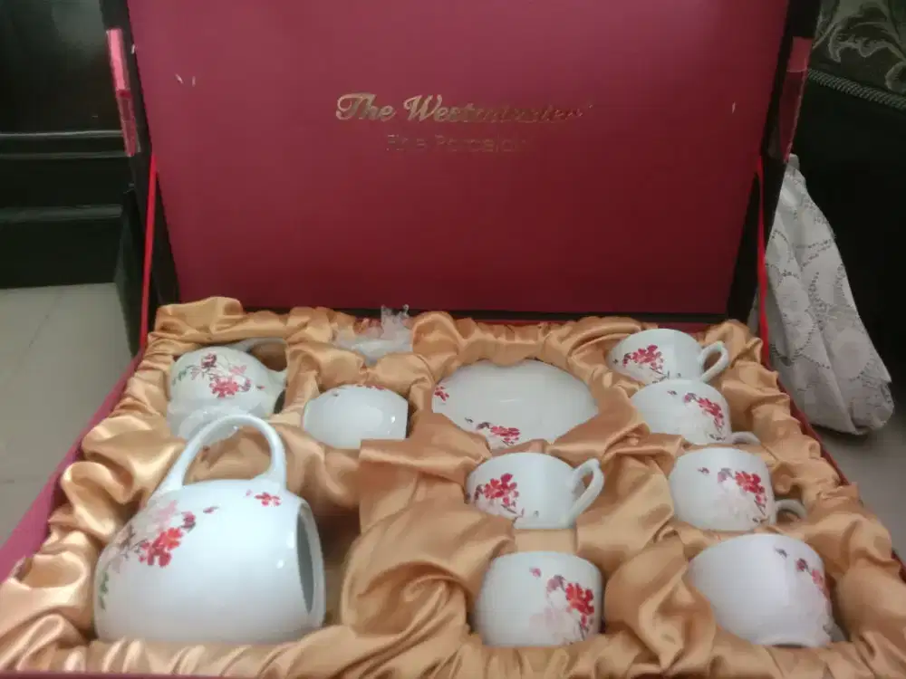 The westminster fine porcelain tea pot set