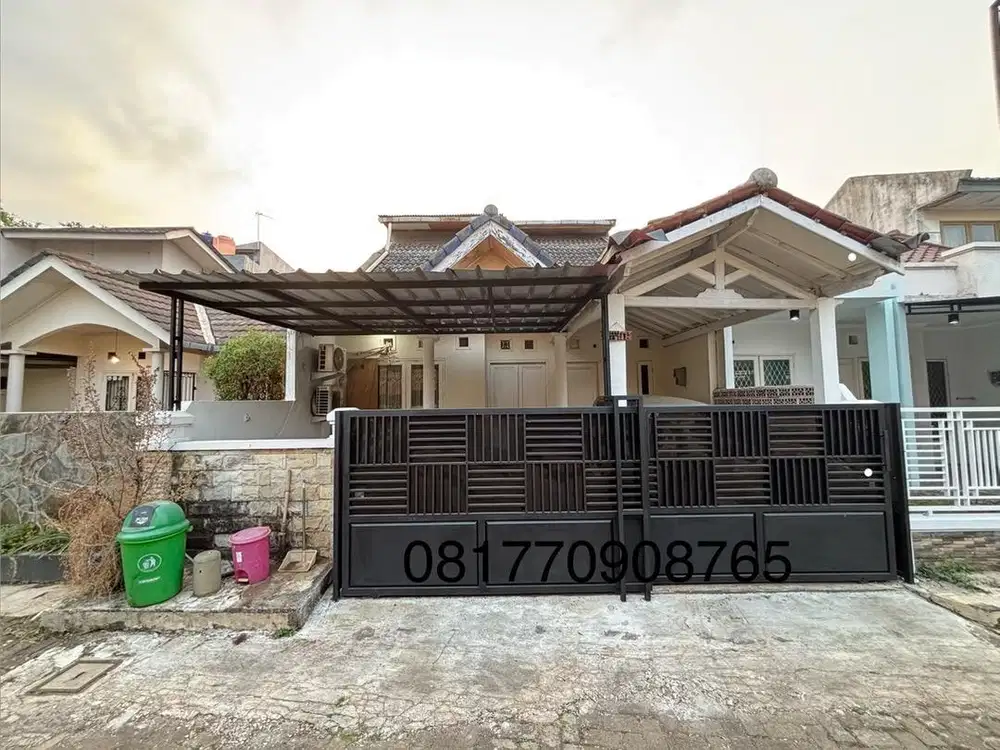 DISEWAKAN RUMAH SEMI FURNISH DI GARDENIA ESTATE CIPUTAT