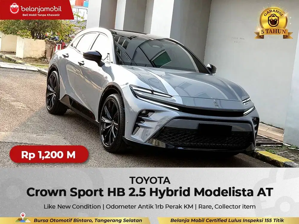 [ KM 1RB PERAK ] Toyota Crown Sport Hatchback HEV Modelista 2024/2025