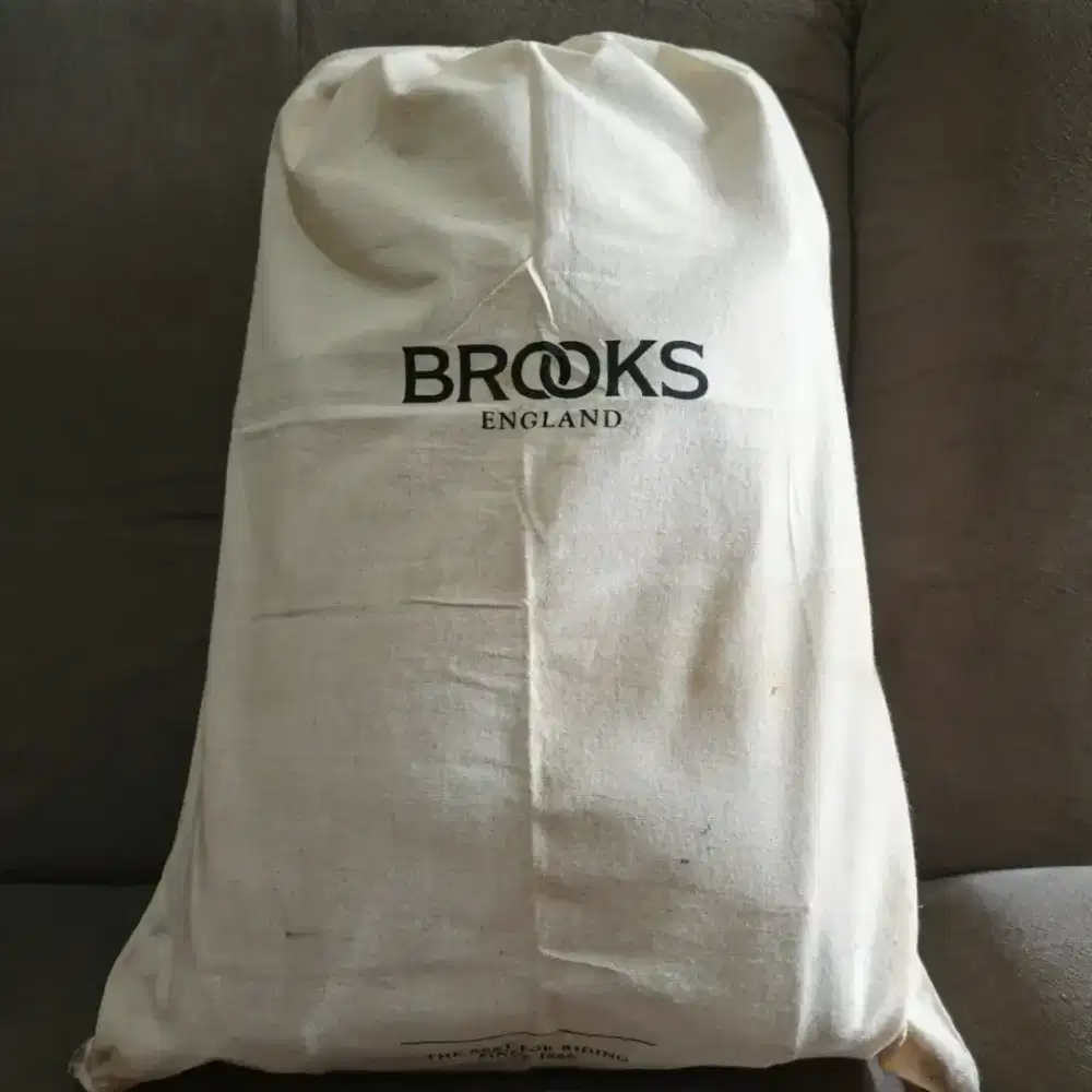 Tas Brooks Pickwick Backpack Original Second not Tumi Bally Dunhill