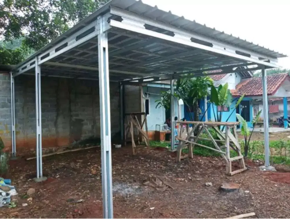 Kanopi baja ringan terpasang murah