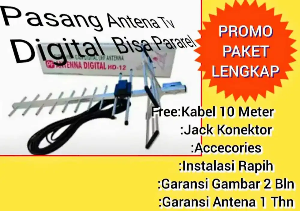 Solusi Pasang Signal Antena Uhf 50 Siaran Digital