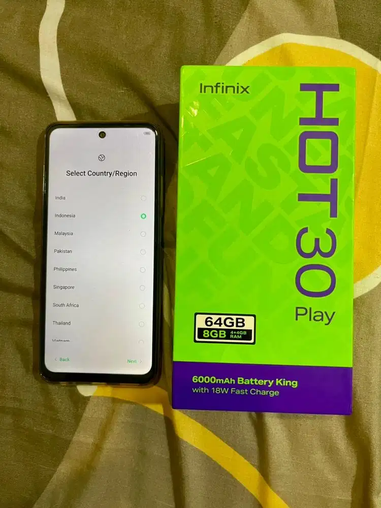 [kondisi 98%] Infinix hot 30 play mulus kaya baru infinix 30