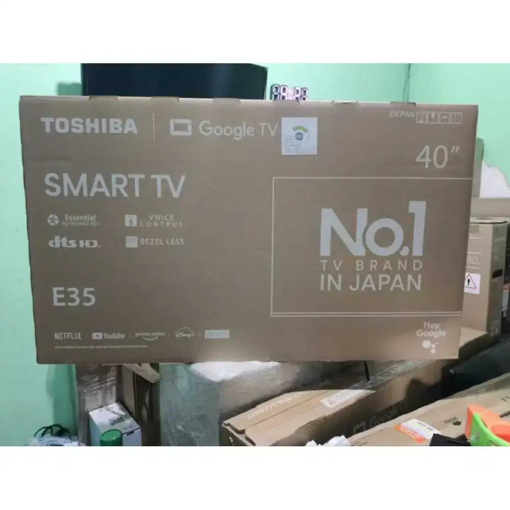 Toshiba Smart Tv Google Full HD Digital 40 Inchi. Baru. Garansi Resmi
