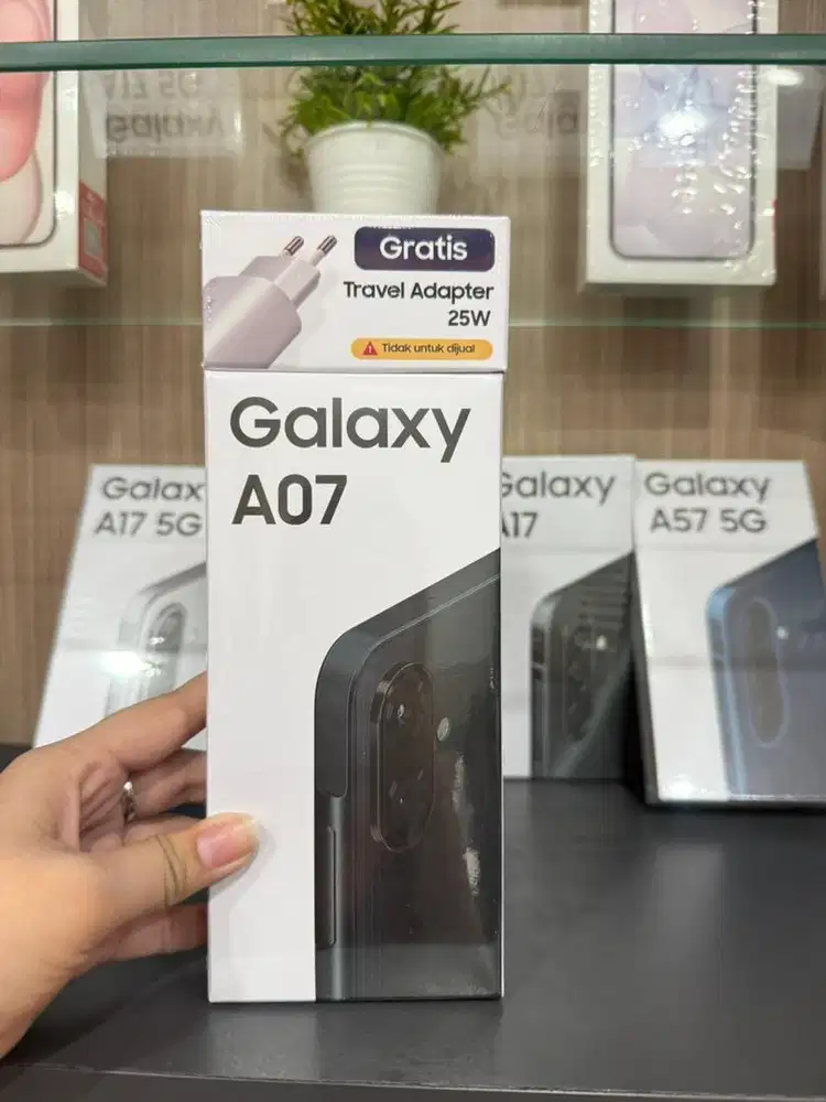 Samsung a07 64 black new