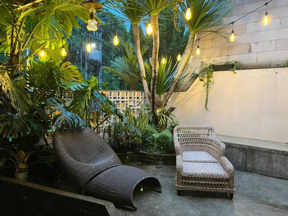 Rumah  cantik dengan tanah hoki yang nyaman, adem dan tenang