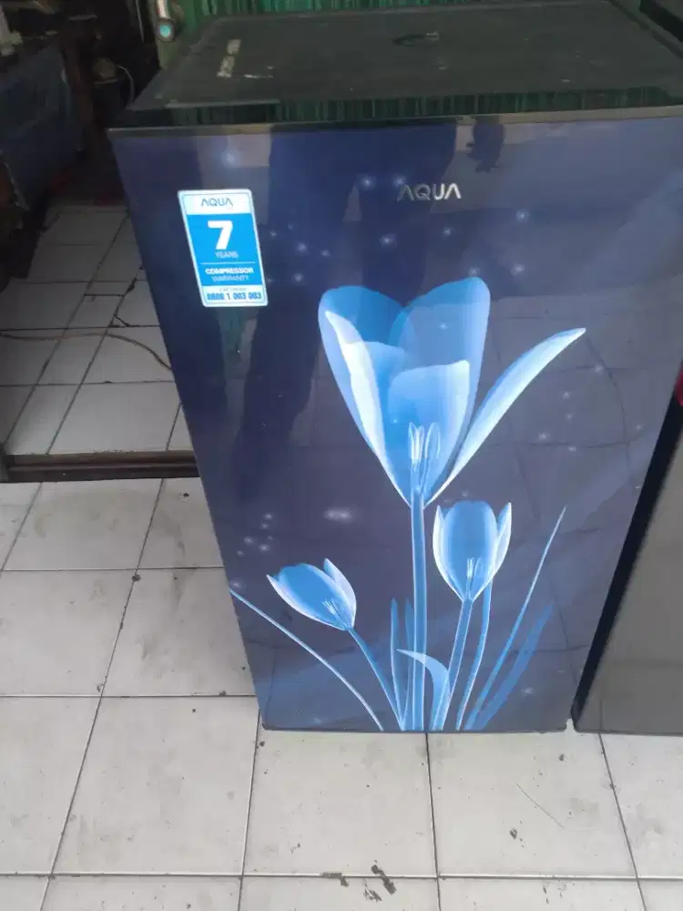 Kulkas 1 pintu Aqua,Normal,dingin,dan beku.