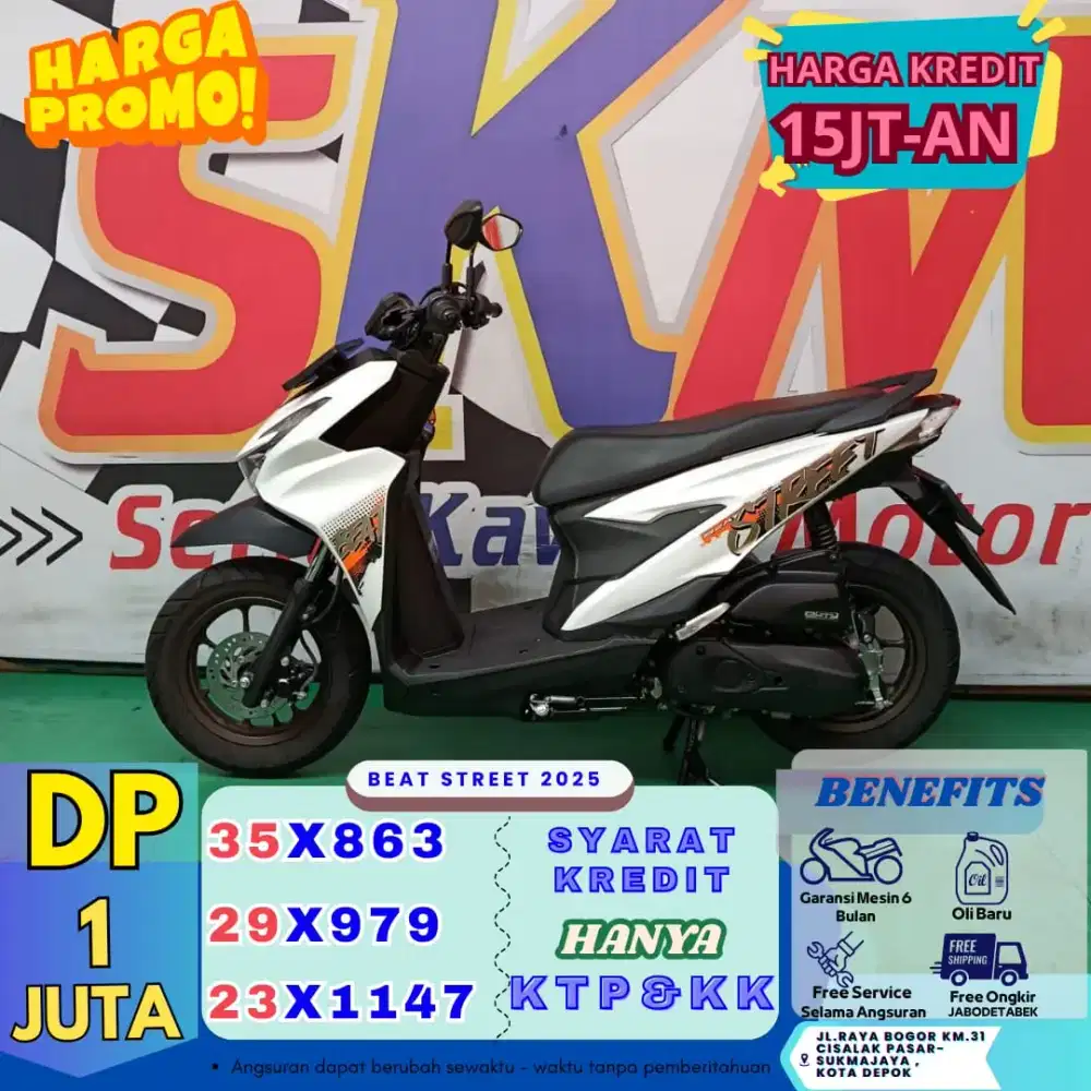 Kredit cukup ktp dan kk proses beat street 2025