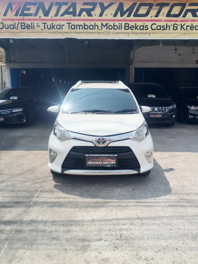 [KM 66RB] Toyota Calya 1.2 Tipe G Manual Tahun 2017 Putih Terawat Kece