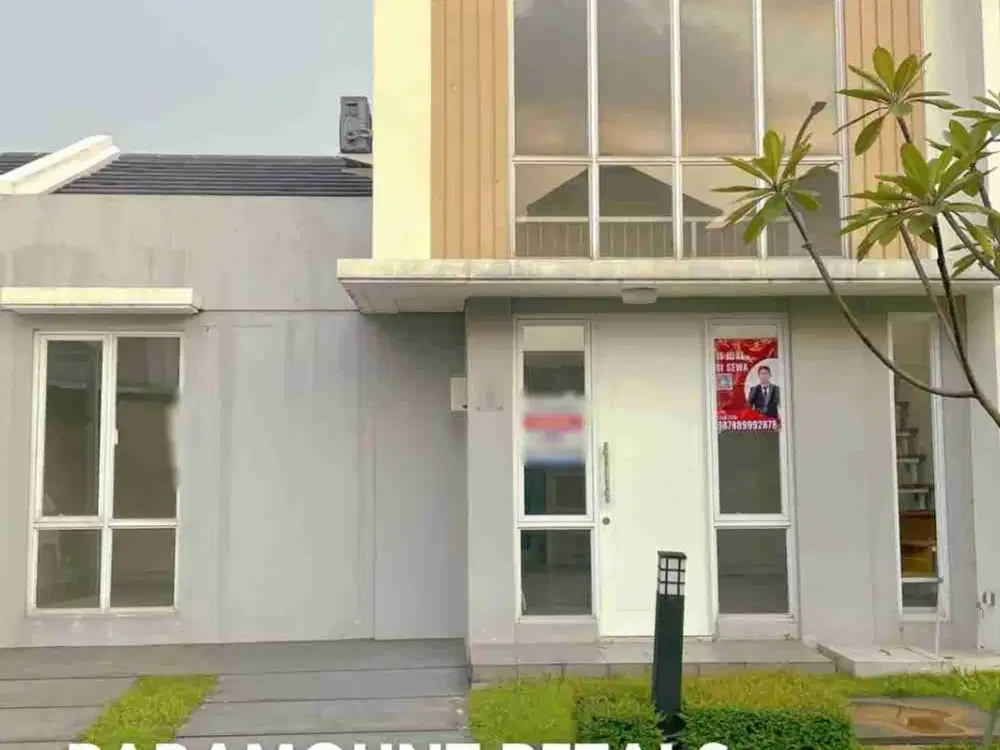 Dijual Cepat Rumah Baru Paramount Petals Mezzanine Harga Murah