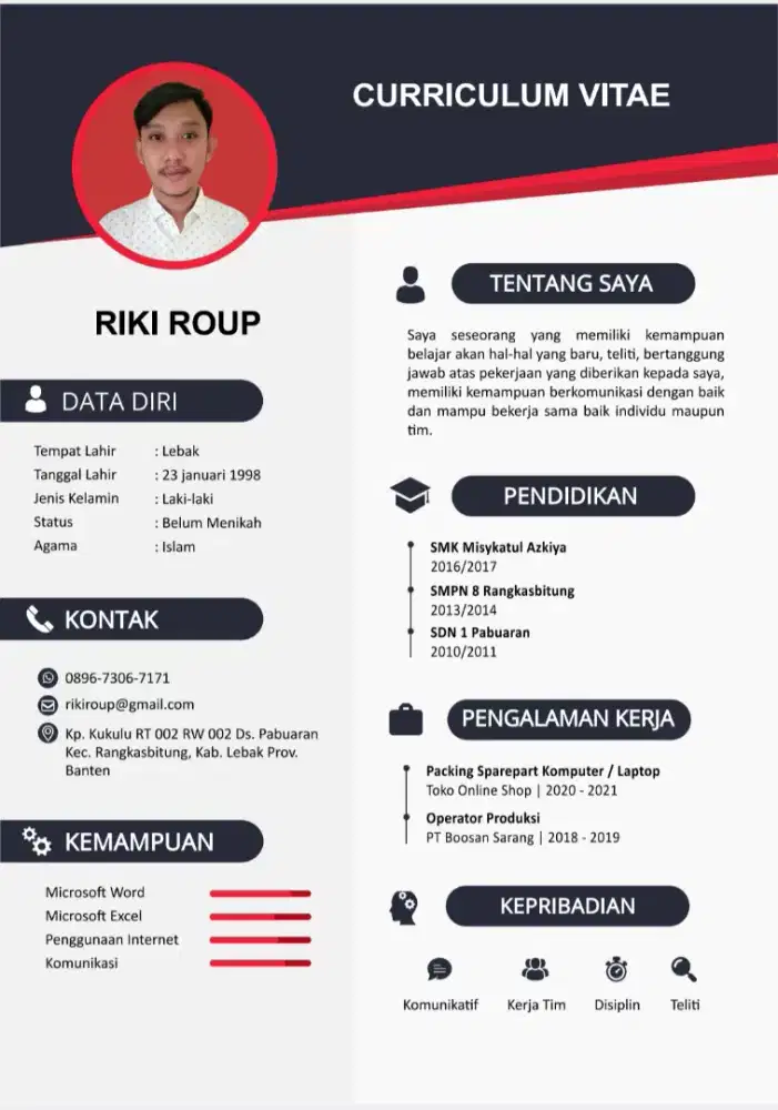 lagi cari pekerjaan