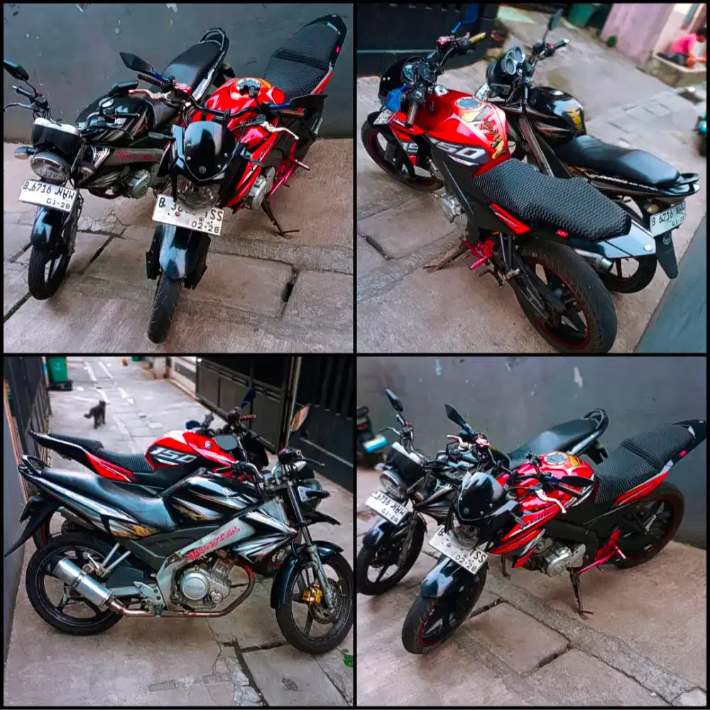 Yamaha Vixion new nvl 2013 & Vixion Old Lengkap semua siap pakai