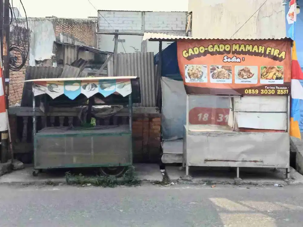 Dijual Tanah Kavling lokasi dipinggir jalan cocok untuk usaha atau kost2an