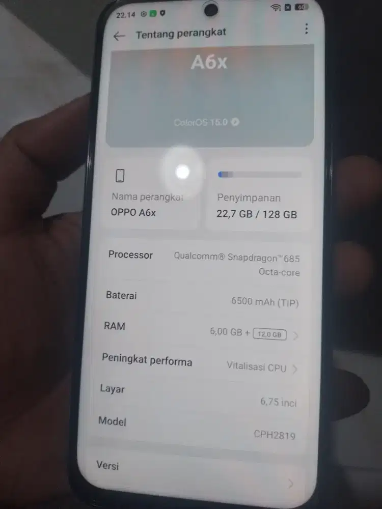 Oppo 6xjual aja posting terus pokoknya