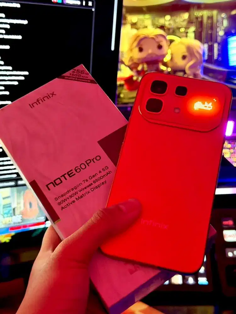 Infinix Note 60 Pro 8/256GB Orange Garansi Resmi Like New
