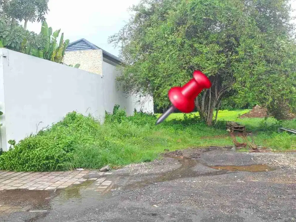 Tanah plot kecil cocok di bangun villa berada di kawasan villa