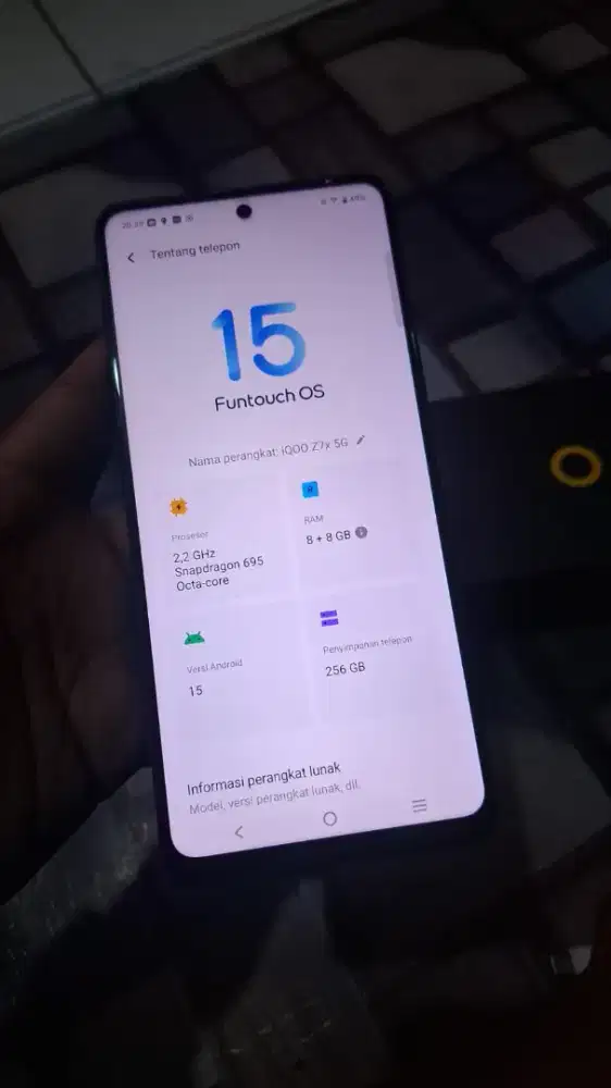 Vivo Iqoo z7x 5g 8+8/256