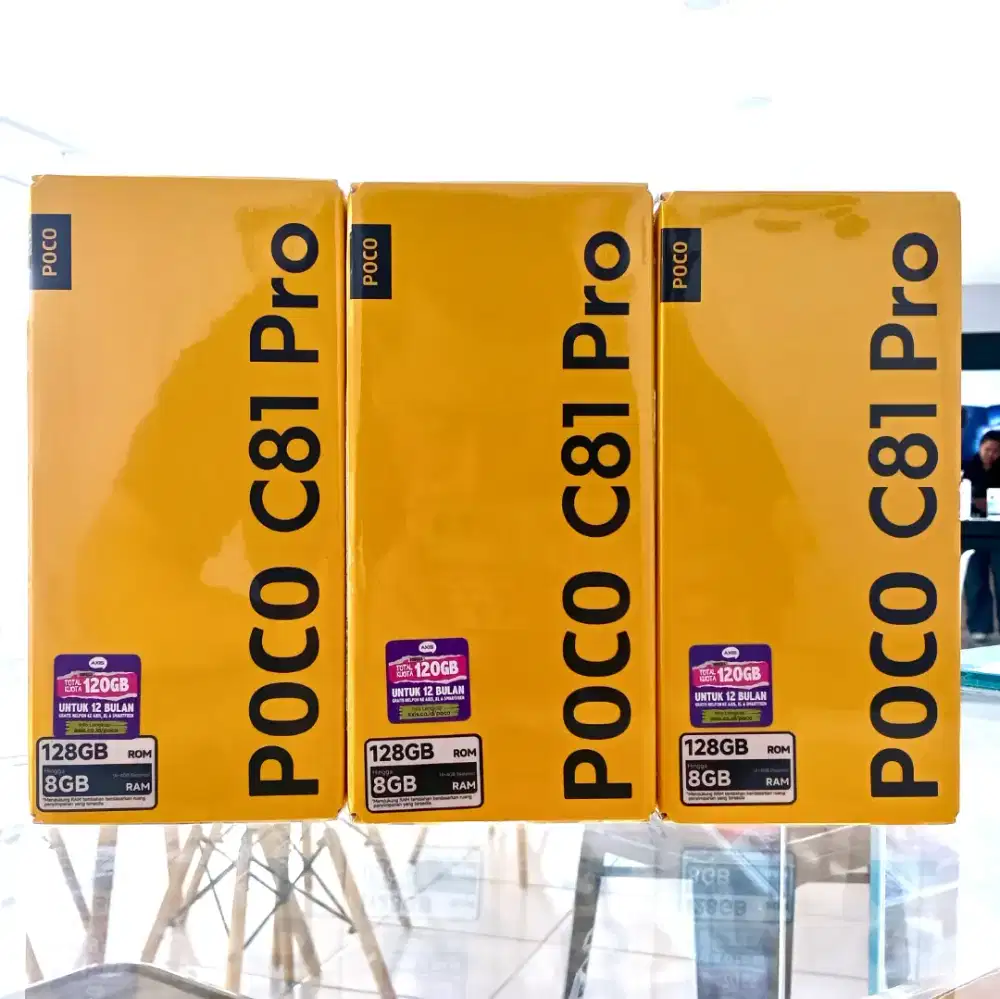 POCO C81 PRO 4/128 GB Original Garansi Resmi
