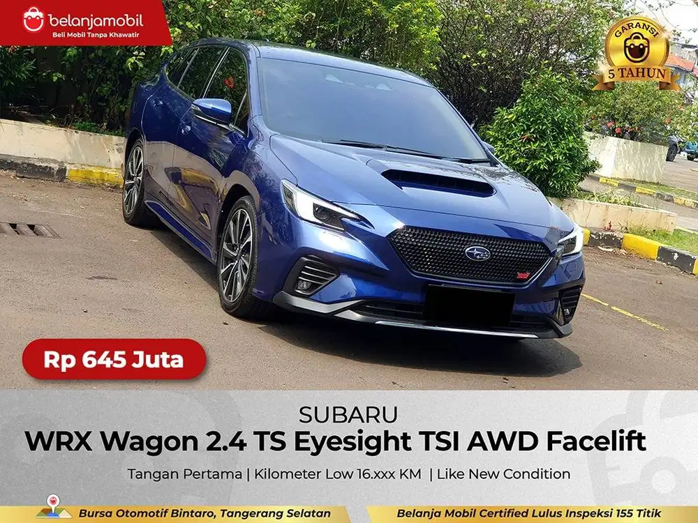 [ AWD - KM 16RB ] Subaru WRX Wagon 2.4 TS Eyesight TSI 2023/2024