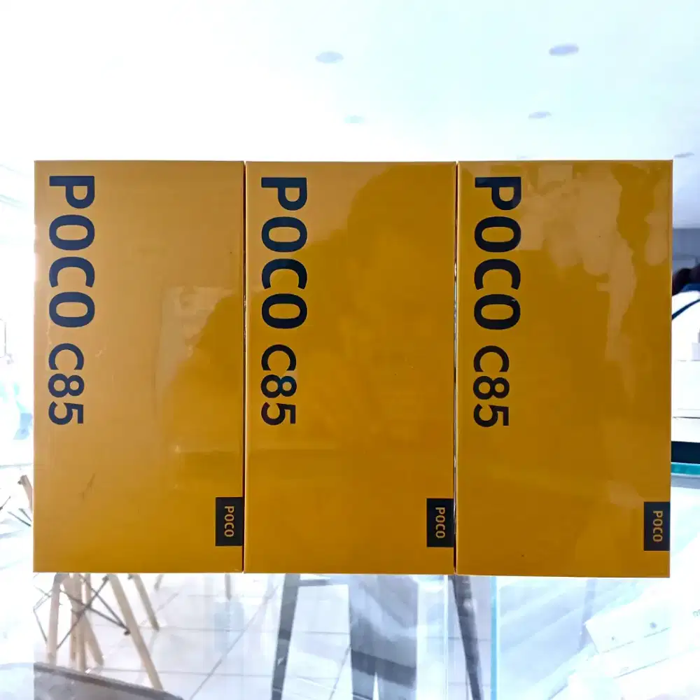 POCO C85 6/128 GB Original Garansi Resmi