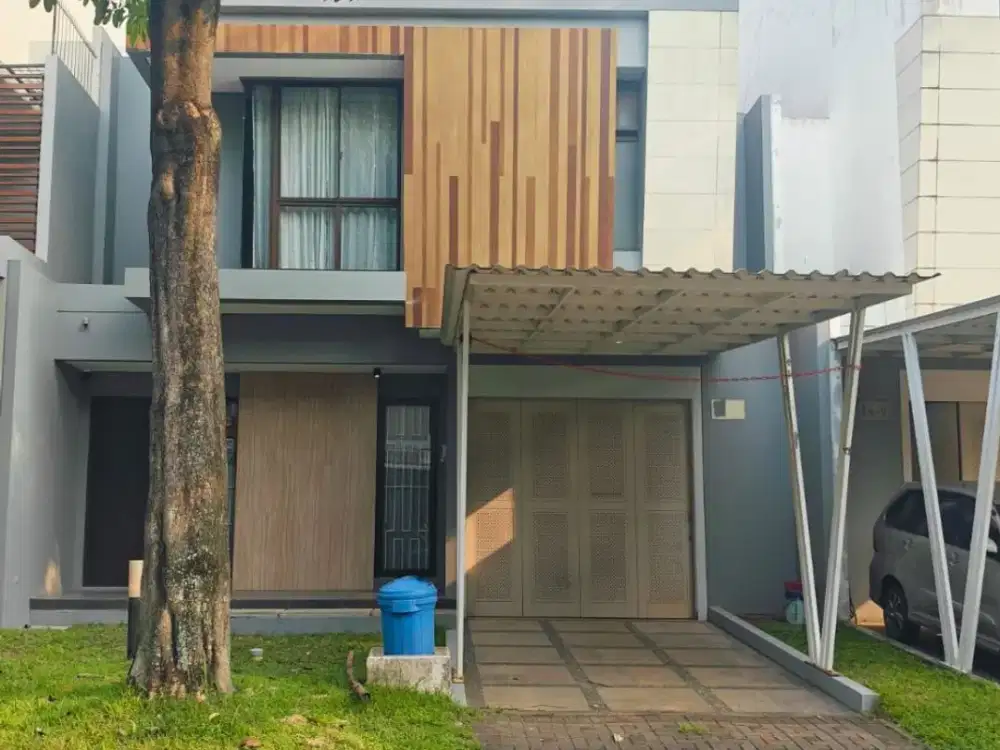 RUMAH FURNISHED hadap Utara Cluster Prestigia-The Eminent BSD City