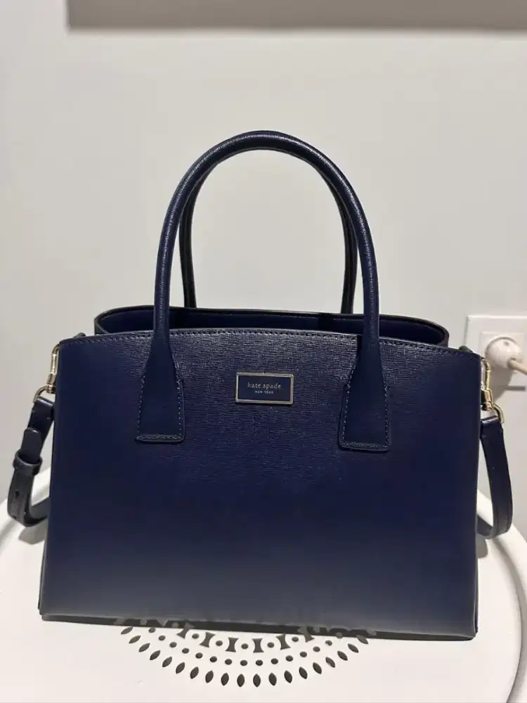 Kate Spade Navy Medium Satchel Original