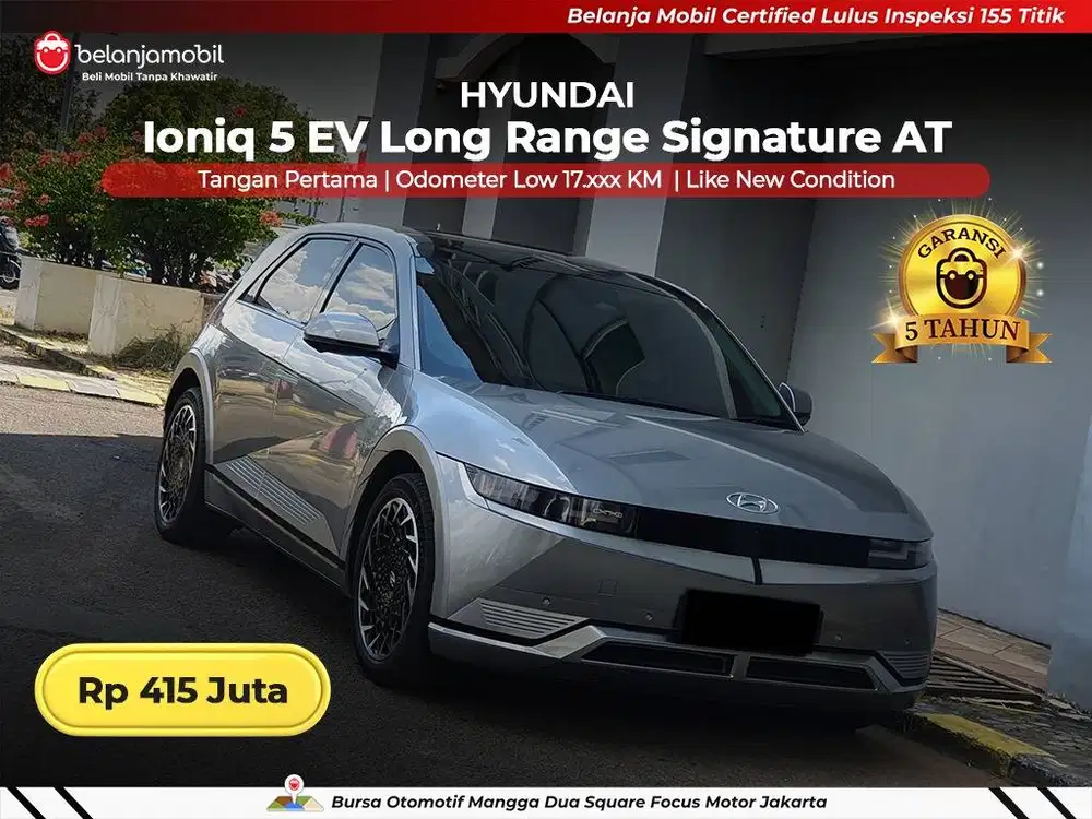 [ BERGARANSI ] Hyundai Ioniq 5 Long Range Signature EV 2023/2024