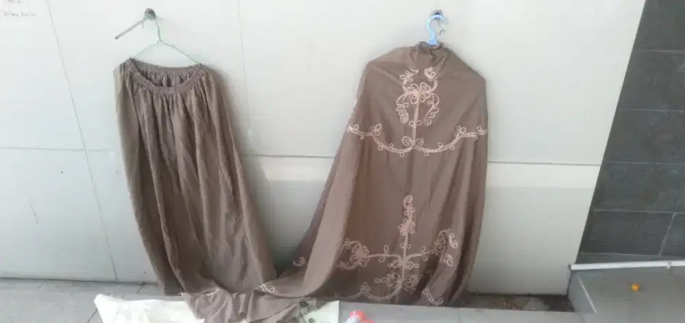 Di jual murah meriah,berkualitas 2 stel mukena,Telekung sholat,ibadah