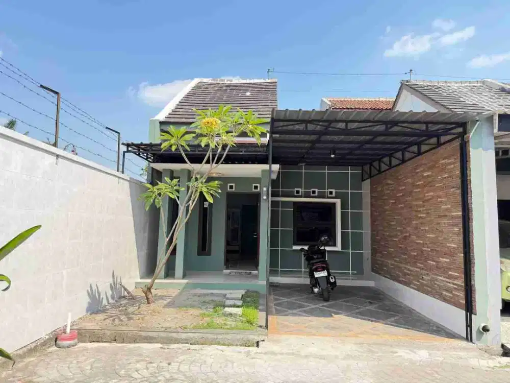 Rumah Cantik Nyaman Furnish di Gentan