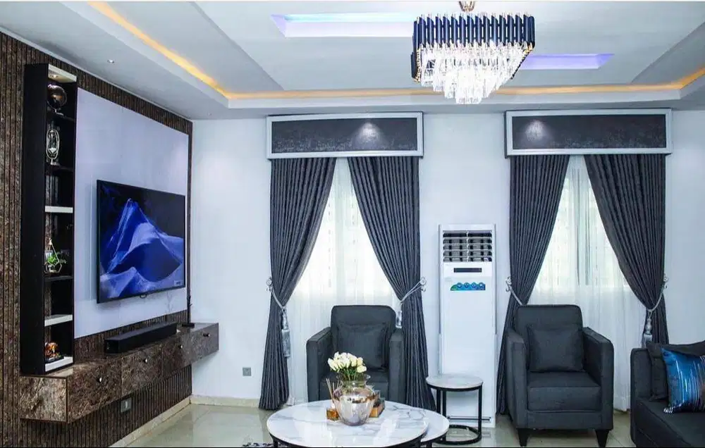 Jual Gorden Jendela & Pintu Gordyn Model Terbaru Wallpaper Dinding 3D