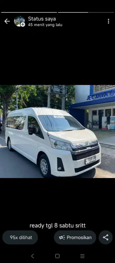 SEWA HIACE DAN ELF LONG