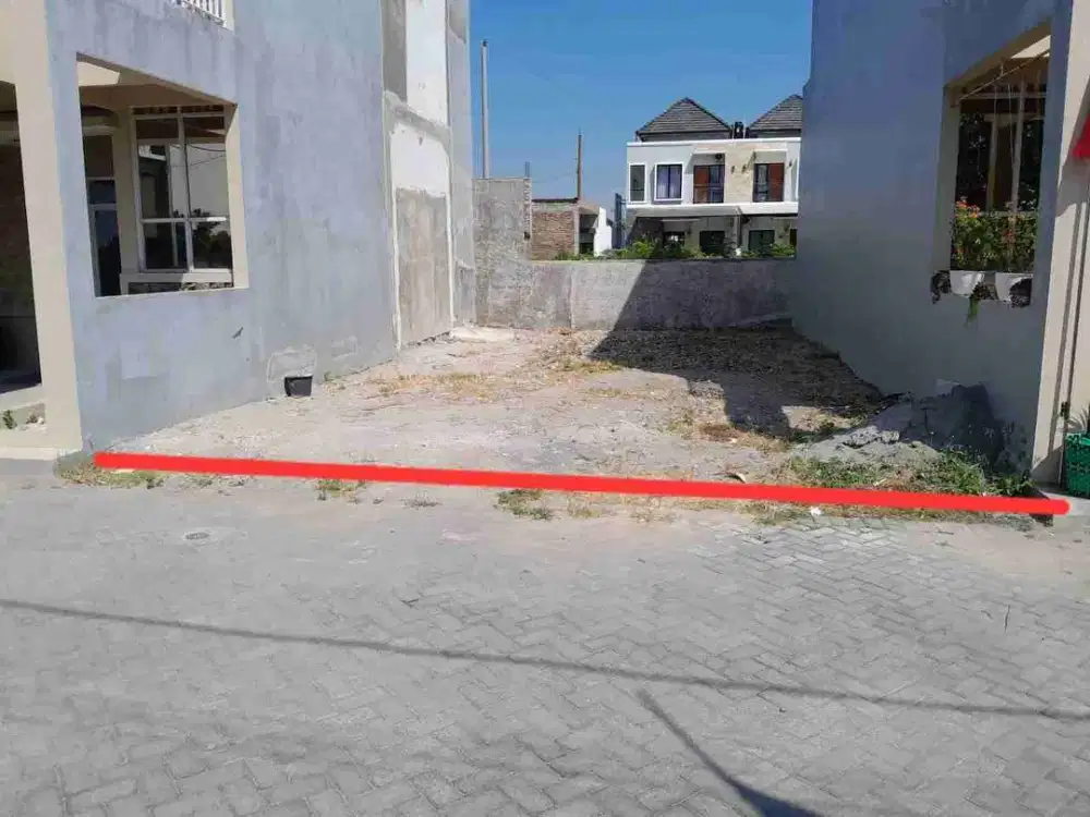tanah kavling dalam cluster di gentan dekat mangesti raya