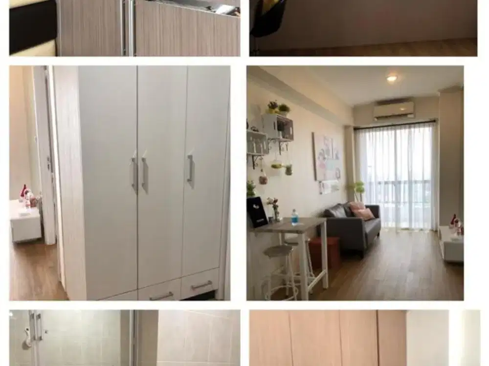 Disewakan Apartemen Silkwood Residence 1BR fully furnish, Alam Sutera, Tangerang