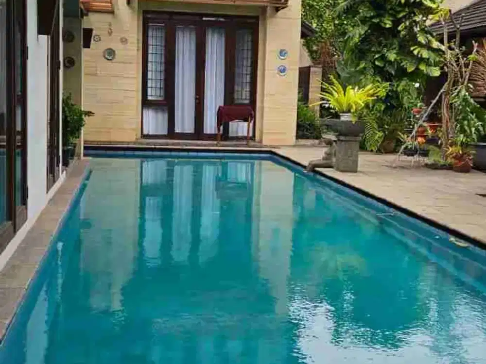 ADA PRIVATE POOL RUMAH MEWAH VIBES BALI GEGERKALONG