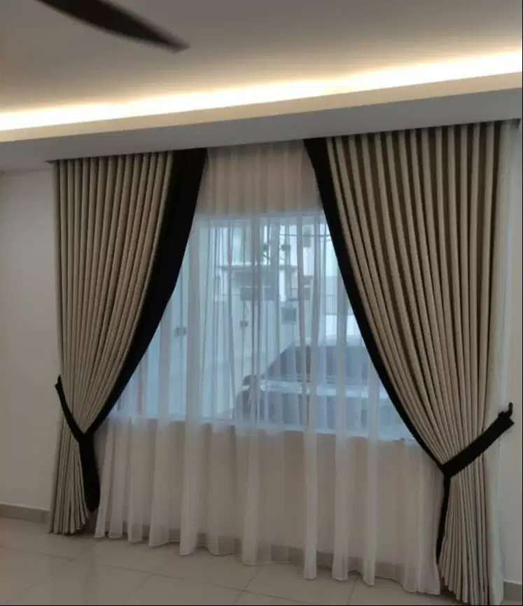 Menerima Pemasangan Gorden Wallpaper Dinding 3D Gordyn Hordeng Korden