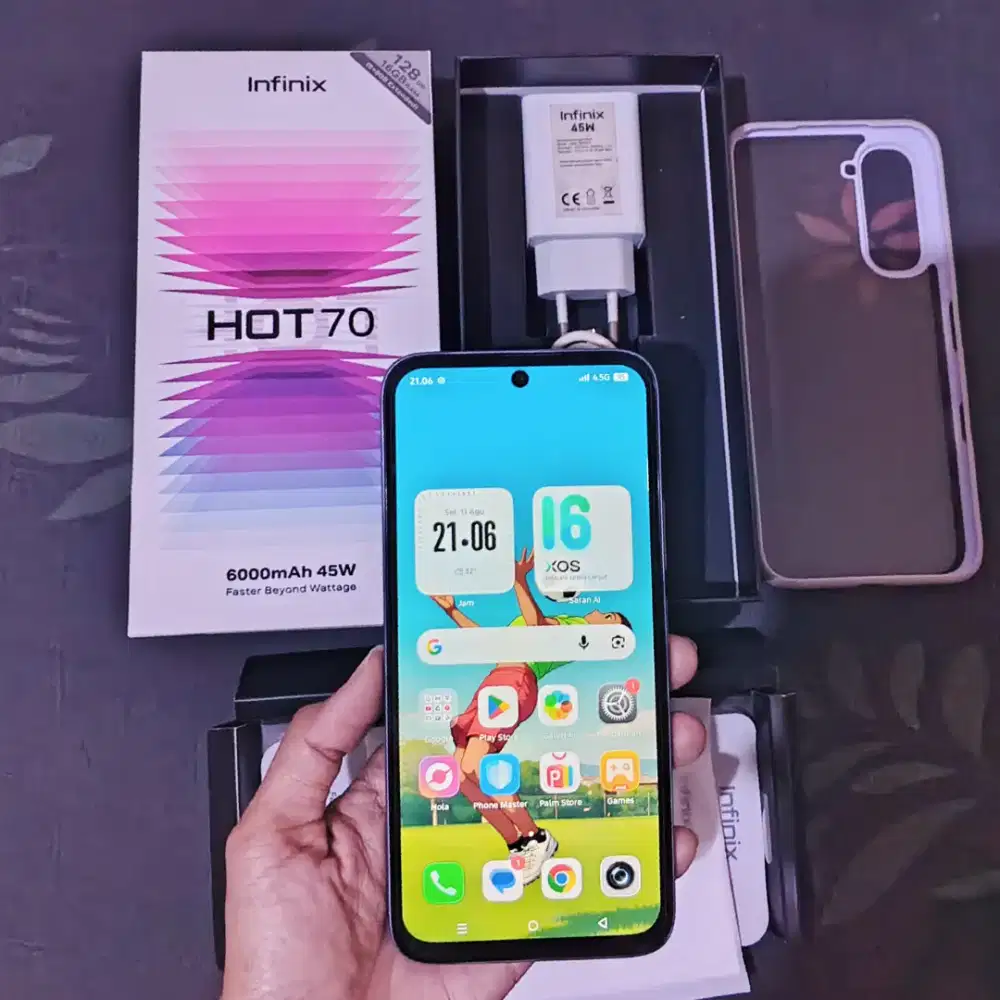Infinix Hot 70 NFC Ram 8+8/128