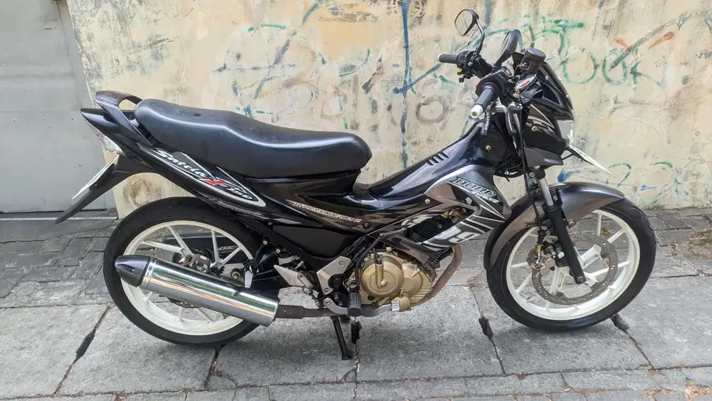 Satria Fu 2012 Hitam Barong km50Rban Orisinjl