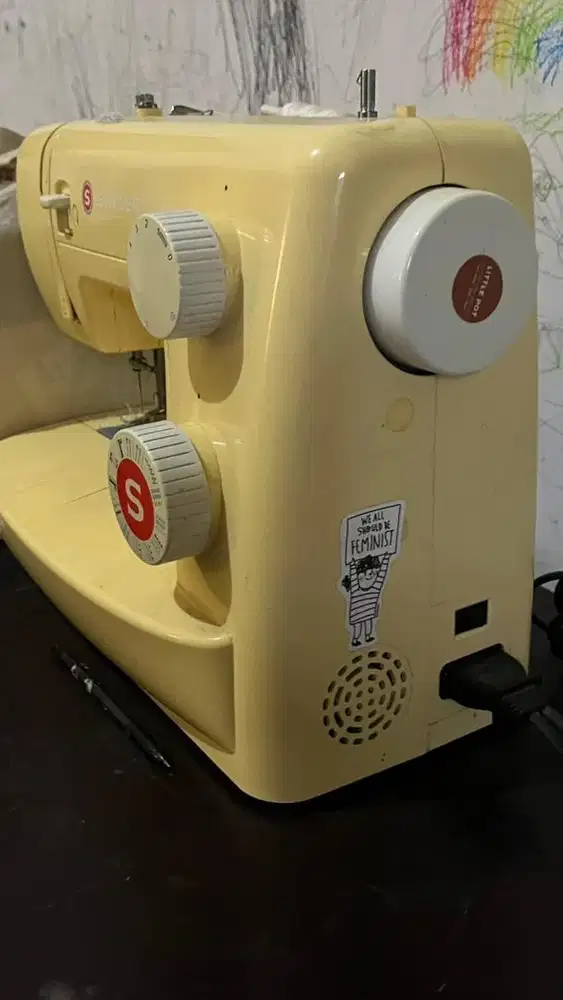 Mesin Singer 3223 Kuning Yellow Vintage Good Condition