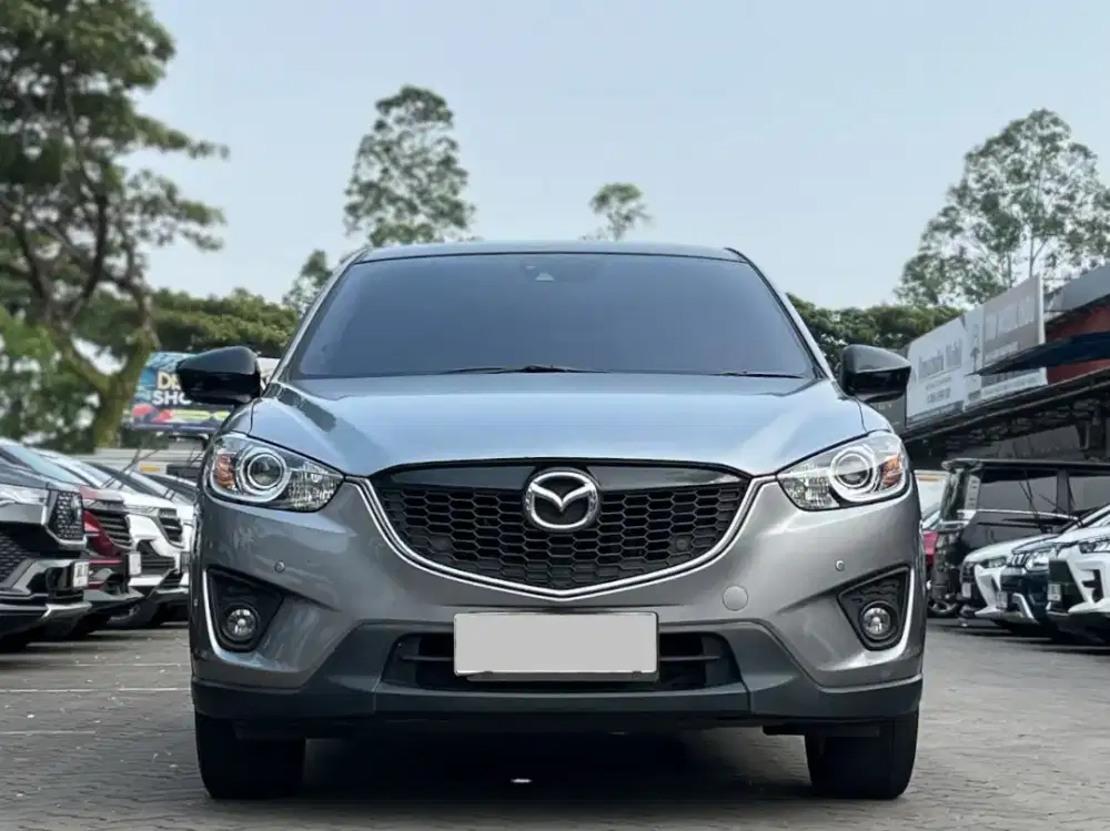 CASH TERMURAH!! MAZDA CX5 2.5 GT MATIC 2013 SILVER, KM 127RB