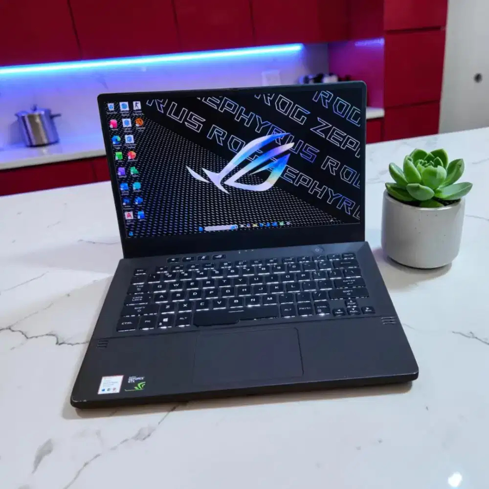 ASUS ROG ZEPHYRUS G14 GA401QH-415 FULLSET BOX GTX 1650 Ram 8/512GB