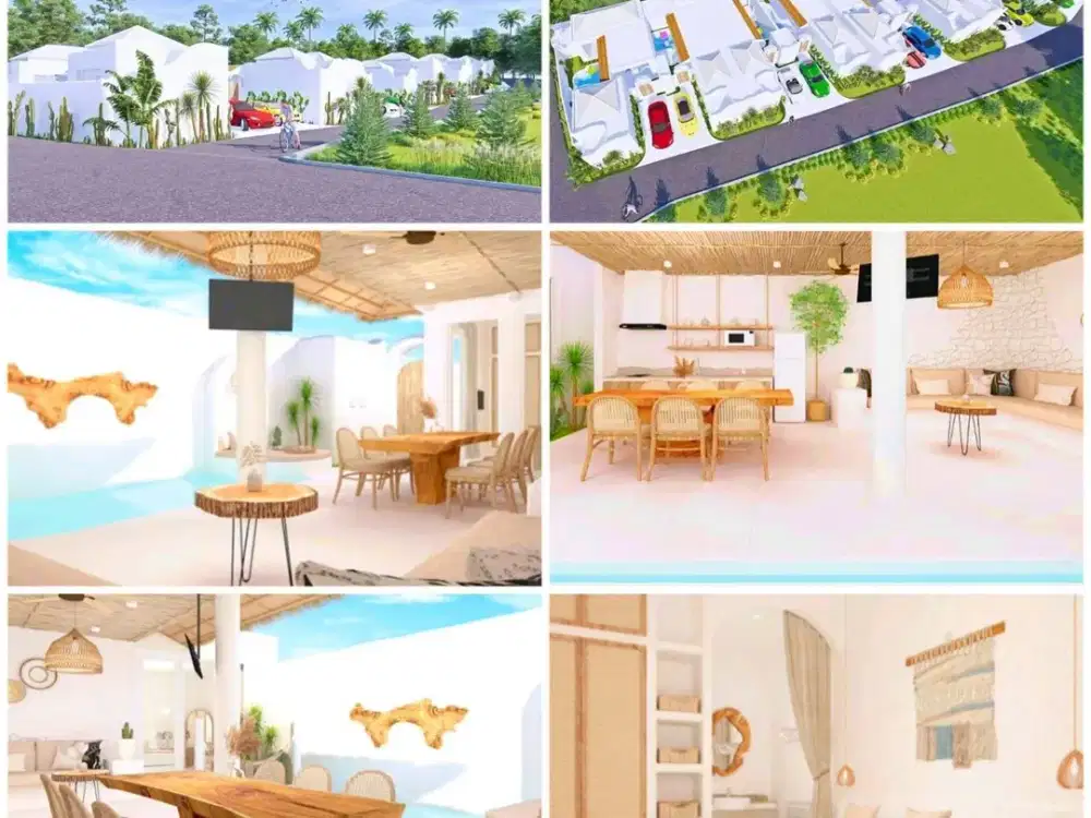 Dijual Villa Private Ala Santorini Pool Hrg 2 M-an  Uluwatu, Jimbaran