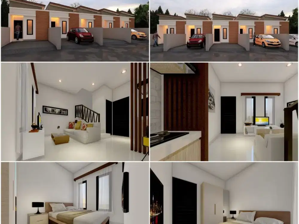 Dijual Rumah Include Pajak Murah Harga Mulai 600 Jtan di Tegal Buah