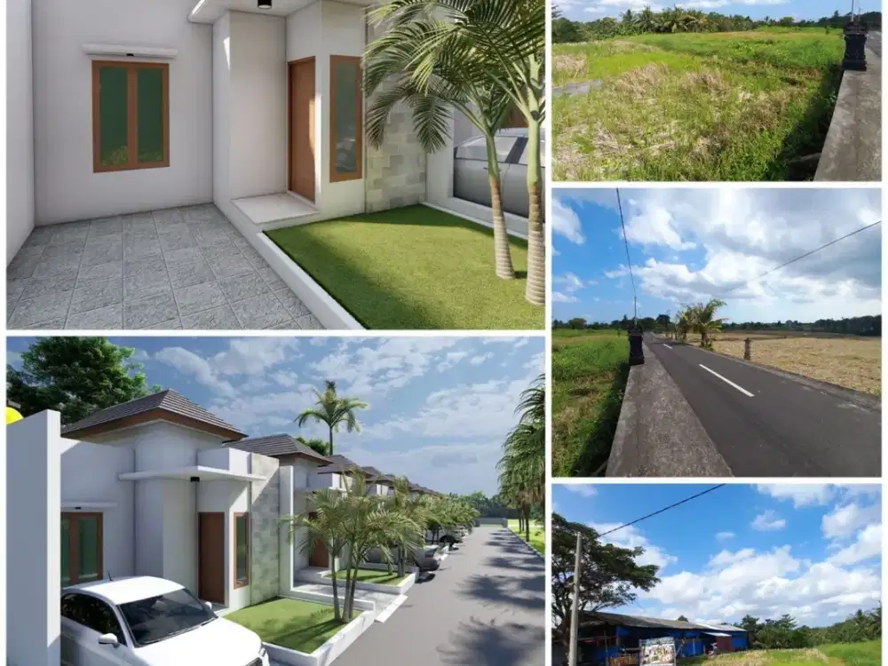 Dijual Perumahan Murah One Gate  Sistem Taman 200 Jtan  Gubug, Tabanan