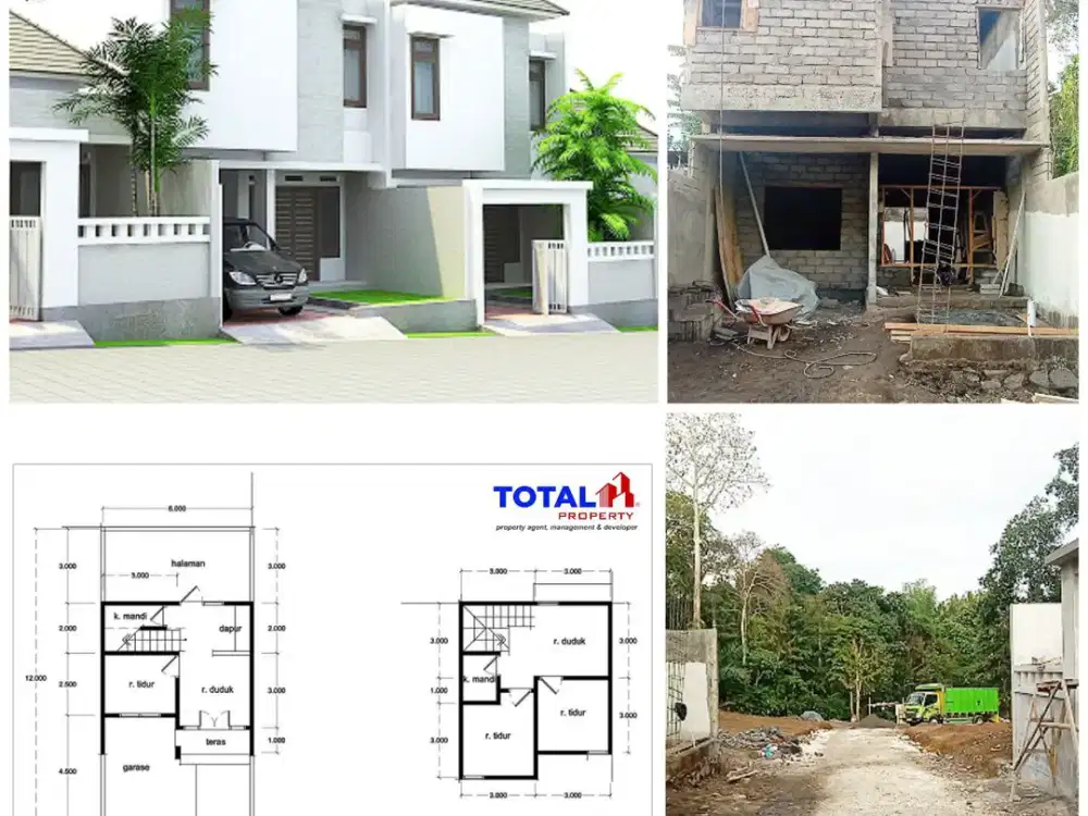 Dijual Rumah Indent MURAH View Sungai STRATEGIS Mulai 300 Jtan Bongan,