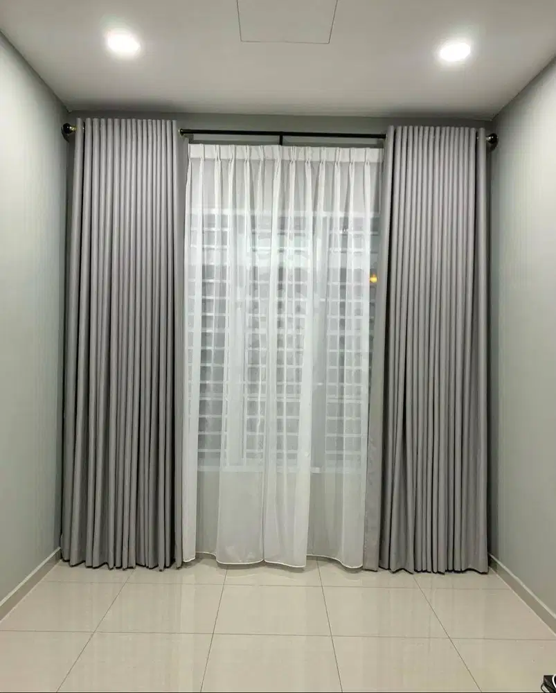 Menerima Pemasangan Gorden Wallpaper Dinding 3D Gordyn Hordeng Korden