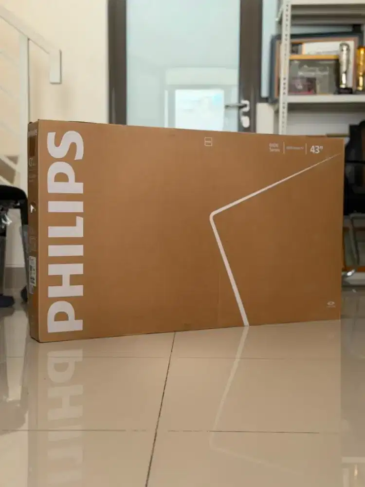 Jual cepat smart TV Philips 43 inchi baru