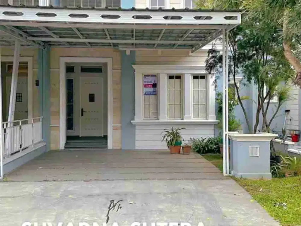 Dijual Cepat Rumah 2 Lantai Suvarna Sutera