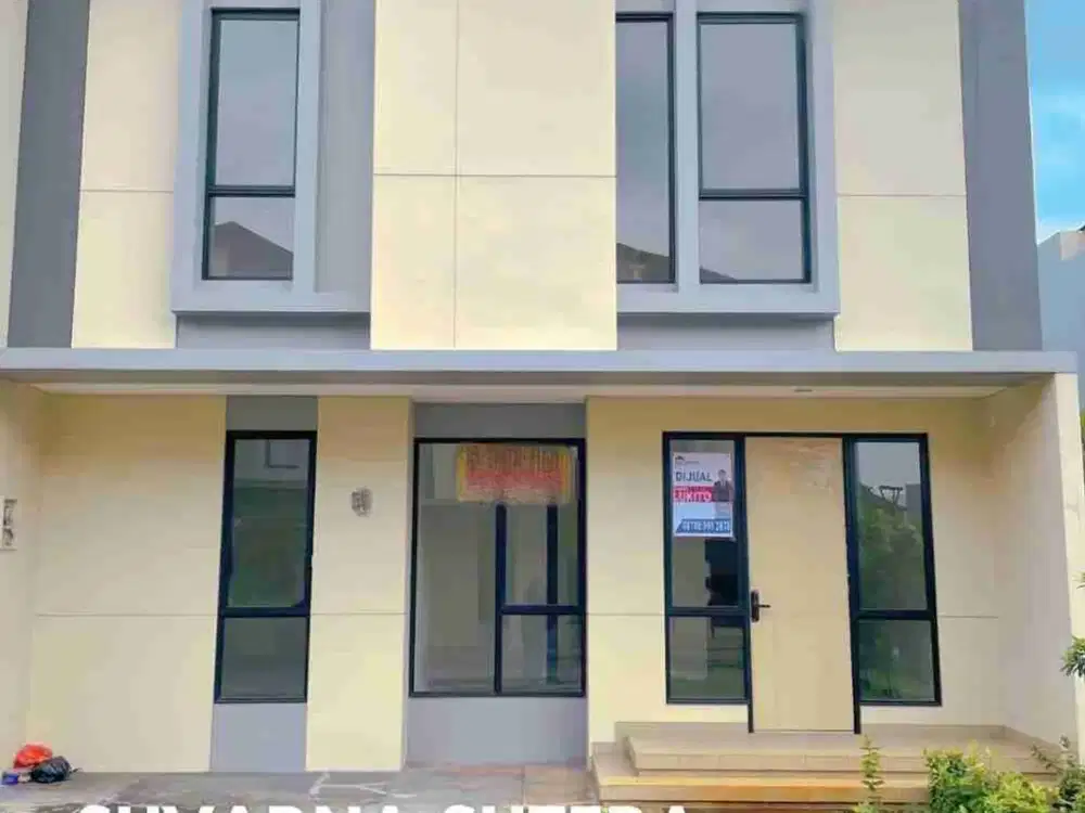 Dijual Cepat Rumah 2 Lantai Siap Huni Suvarna Sutera