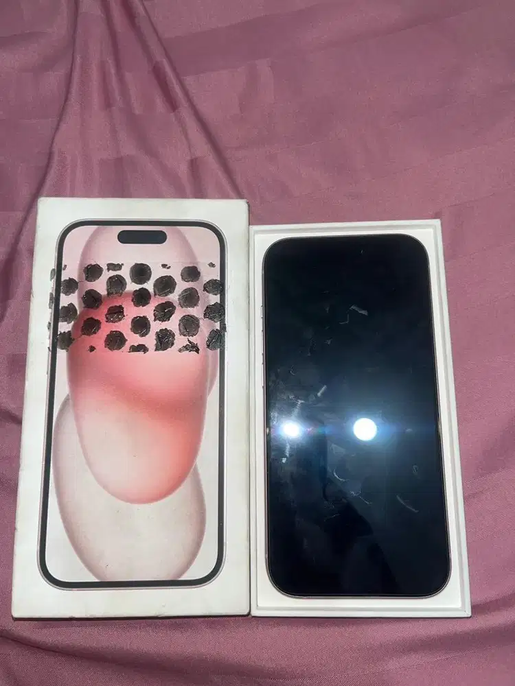 Iphone 15 128 pink ibox