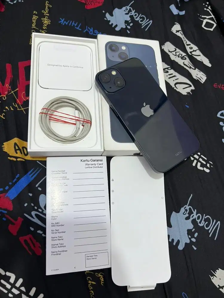 IPHONE 13 128GB RESMI IBOX FULL ORI BH 100%